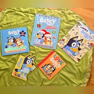 Bluey Kids Story and Activity Book Set